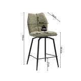 Baliestoel 'Lara' Stof Ote Sea 173 Draaibaar Zand