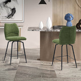 Counterstoel 'Lara' Stof Ote Sea 360 Draaibaar Groen