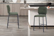 PROMO - Counterstoel 'Sophia' Stof Groen