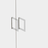 Kledingkast 'Ray' 2 deuren Wit