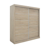 Kledingkast 'Mike' 2 schuifdeuren Sonoma