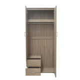 Kledingkast 'Marc' 2 deuren met spiegel Sonoma