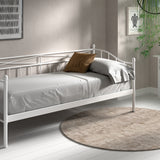 Bed 'Sablo' 90x200 met lattenbodem Wit