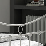 Bed 'Sacha' 90x200 met lattenbodem Wit