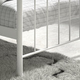 Bed 'Sacha' 90x200 met lattenbodem Wit