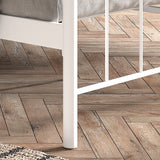 Bed 'Sacha' 140x200 met lattenbodem Wit