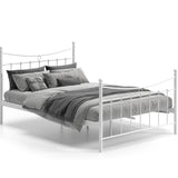 Bed 'Sacha' 140x200 met lattenbodem Wit