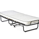 Plooibed 'Bruxelles' 90x200 cm metaal Zwart