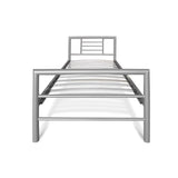 Bed 'Sandro' 90x200 met lattenbodem Grijs