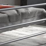 Bed 'Sandro' 140x200 met lattenbodem Grijs