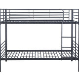 Stapelbed 'Sammy' 90x200 Splitsbaar Metaal Donkergrijs