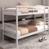 Stapelbed 'Roy' 90x200 Splitsbaar Wit