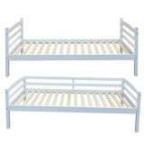 Stapelbed 'Roy' 90x200 Splitsbaar Wit