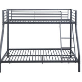 Stapelbed 'Trio' metaal140/90x200 Donkergrijs