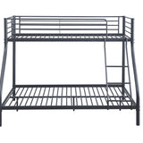 Stapelbed 'Trio' metaal140/90x200 Donkergrijs