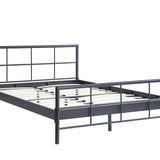 Bed 'Davy 160x200 Metaal Donkergrijs