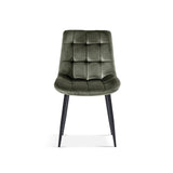 Stoel 'Juta' Fluweel Groen