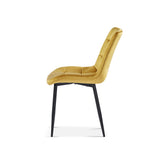 Stoel 'Juta' Fluweel Goud