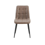 Set van 4 stoelen 'Furas' Vintage PU Bruin