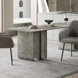 Stoel 'Peron' Micro fiber PU Grijs