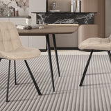 Stoel 'Ariba' Stof Ote Montego 178 Beige/Lichtgrijs