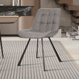 Stoel 'Ariba' Stof Ote Montego 466 Grijs