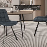 Stoel 'Ariba' Stof Ote Montego 303 Donkerblauw