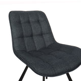 Stoel 'Ariba' Stof Ote Montego 303 Donkerblauw