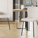 Stoel 'Susan' Bouclé Zand