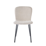 Stoel 'Susan' Bouclé Zand