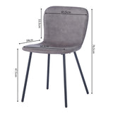 Stoel 'Susan' PU Taupe