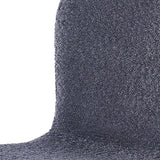 Stoel 'Susan' Bouclé Donkergrijs