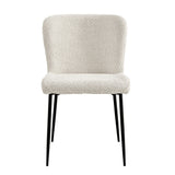 Stoel 'Lisa' Bouclé Ecru