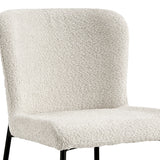 Stoel 'Lisa' Bouclé Ecru