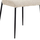 Stoel 'Lisa' Bouclé Beige