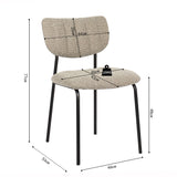 Stoel 'Antura' Stof Ote Lisa 170 Bruin