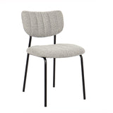 Stoel 'Antura' Stof Ote Lisa 453 Lichtgrijs