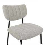 Stoel 'Antura' Stof Ote Lisa 453 Lichtgrijs