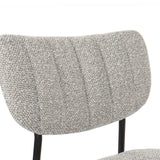 Stoel 'Antura' Stof Ote Lisa 453 Lichtgrijs