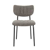 Stoel 'Antura' Stof Ote Lisa 456 Donkergrijs