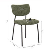 Stoel 'Antura' Stof Ote Lisa 356 Groen