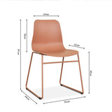 Stoel 'Marie' PP Terracotta