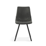 Stoel 'Oslo' PU Zwart