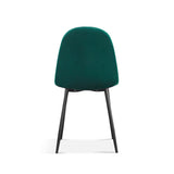 Stoel 'Boy' Fluweel Groen