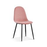 Stoel 'Boy' Fluweel Roze