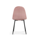 Stoel 'Boy' Fluweel Roze