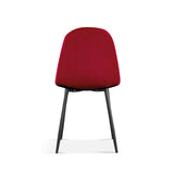 Stoel 'Boy' Fluweel Bordeaux