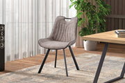 Stoel 'Pablo' Microvezel PU Grijs
