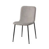 Stoel 'Alice' Corduroy Lichtgrijs