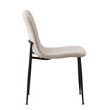 Stoel 'Alice' Bouclé Beige